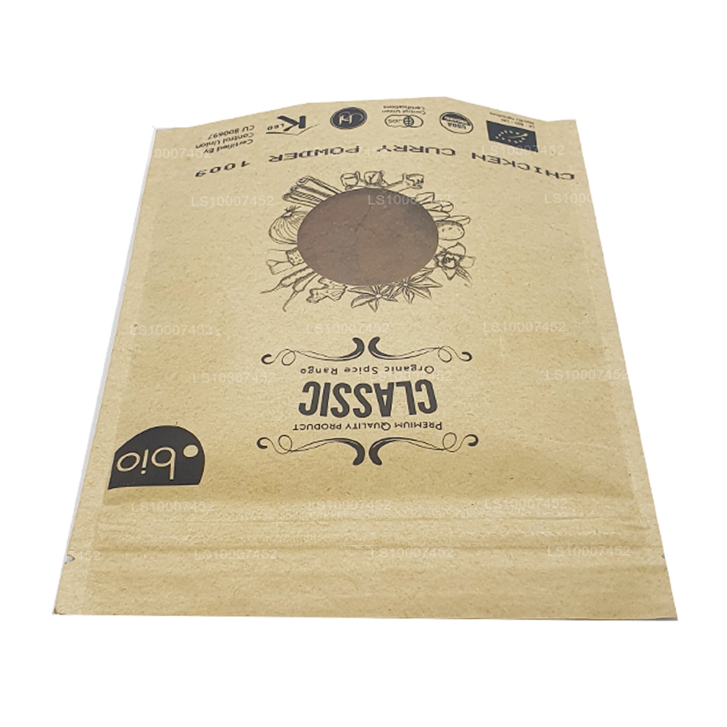 Polvo de pollo al curry orgánico Lakpura