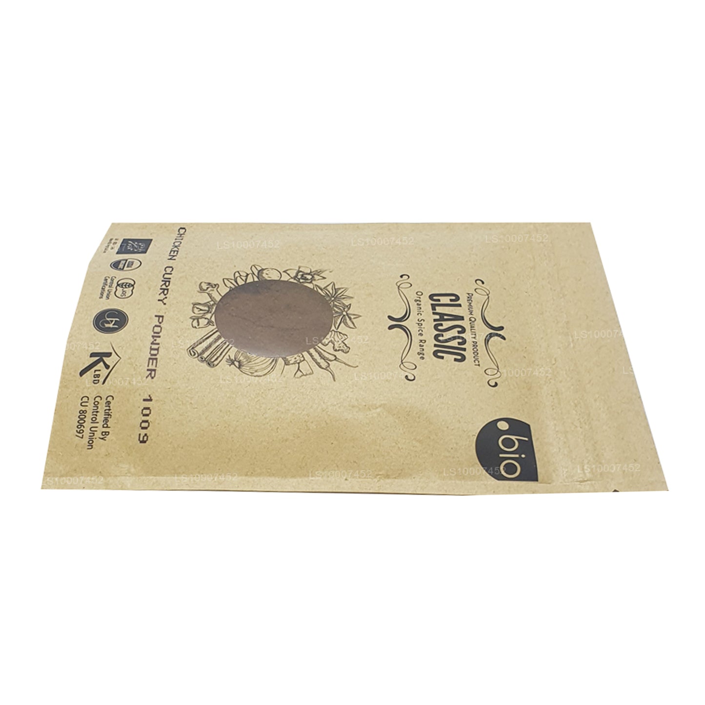 Polvo de pollo al curry orgánico Lakpura