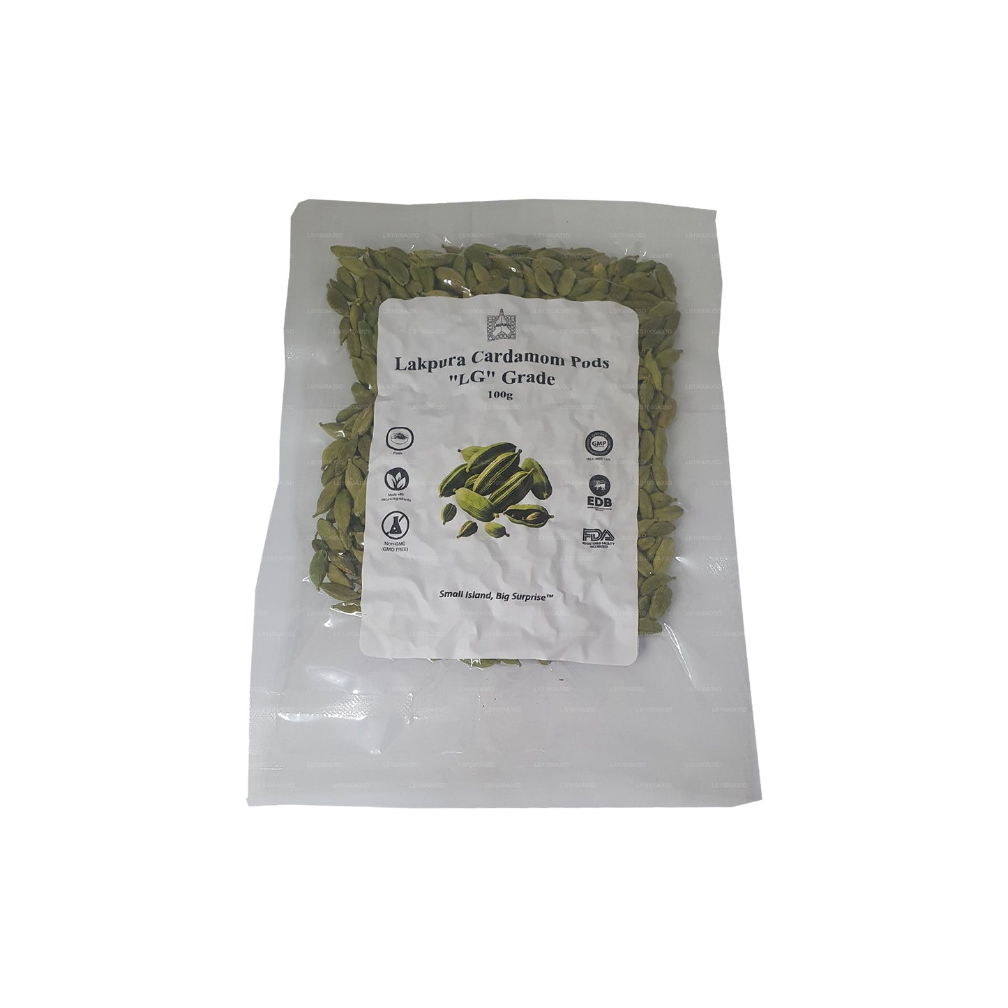 Vainas de cardamomo Lakpura (100 g)