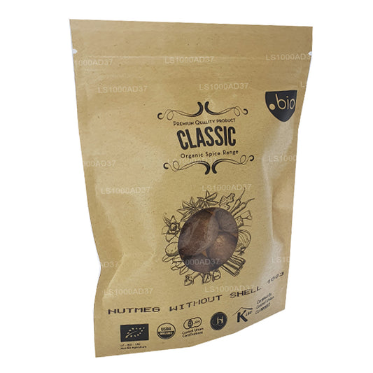 Nuez moscada orgánica Lakpura sin cáscara