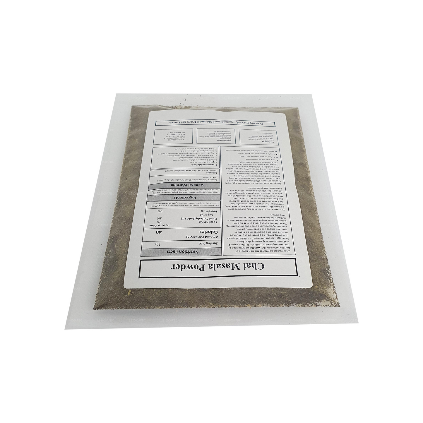 Lakpura Chai Masala en polvo (100 g)