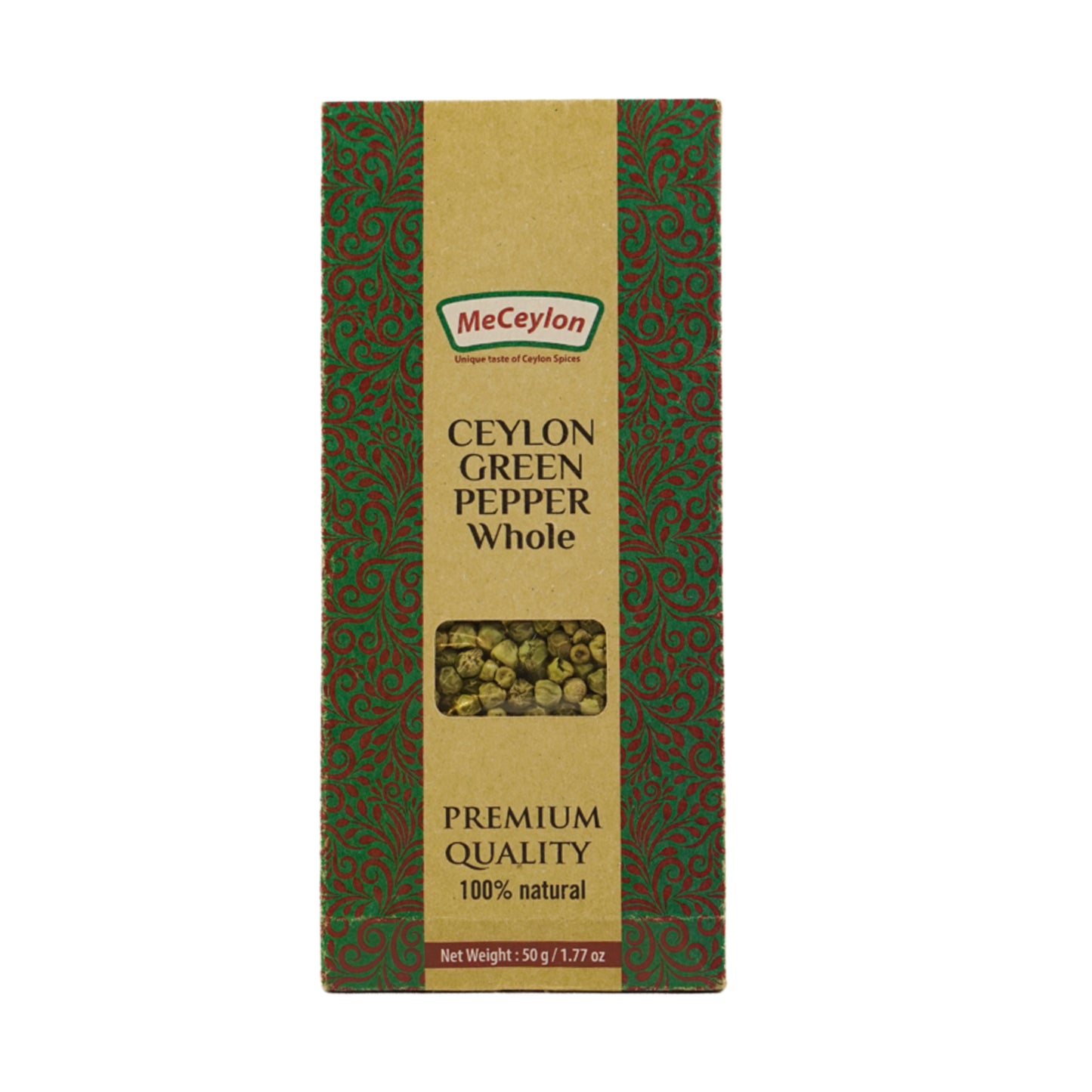 Pimiento verde de Ceilán Me Ceylon entero (50 g)