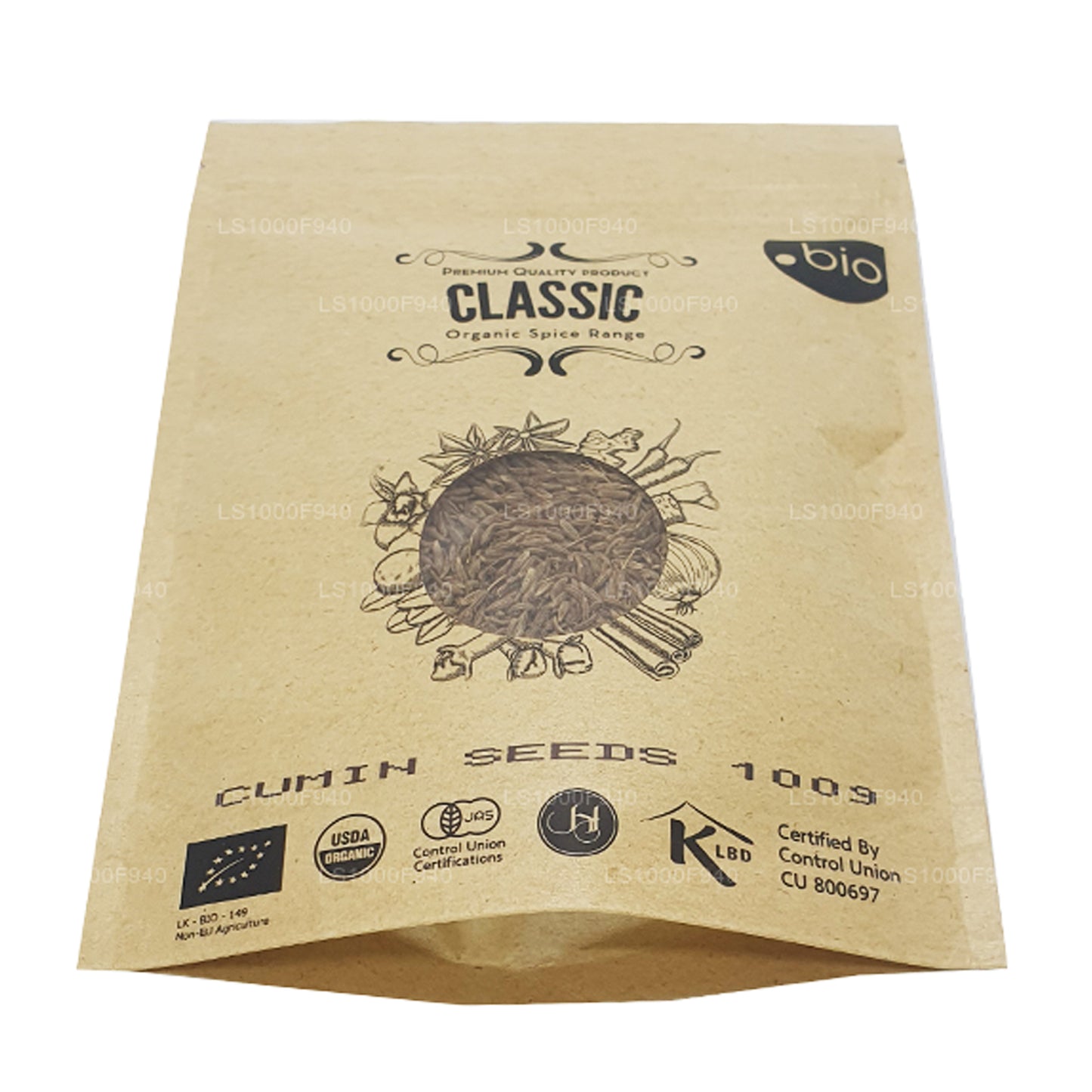 Semillas de comino orgánico Lakpura