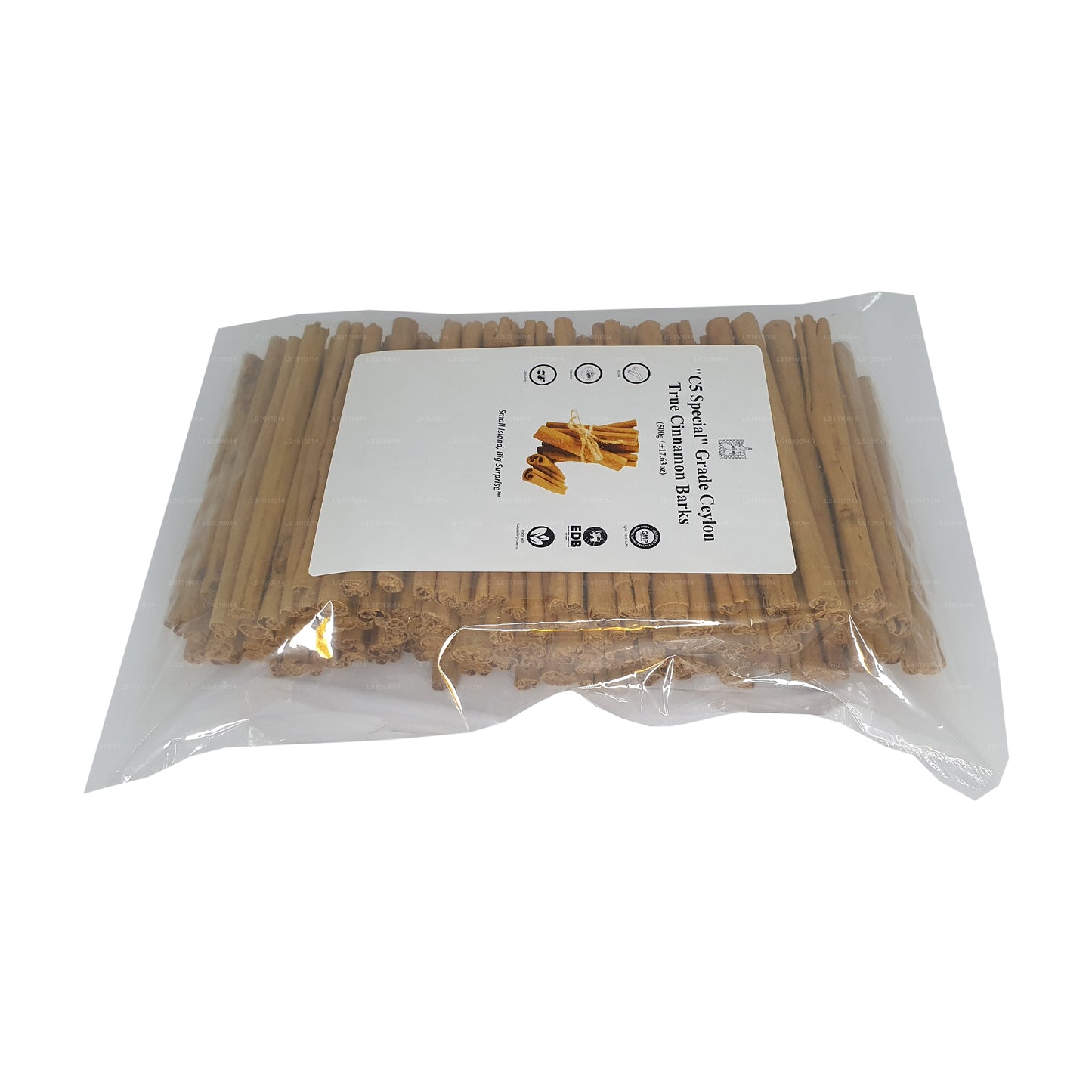 Paquete de corteza de canela verdadera de Ceilán de grado «C5 Special» de Lakpura