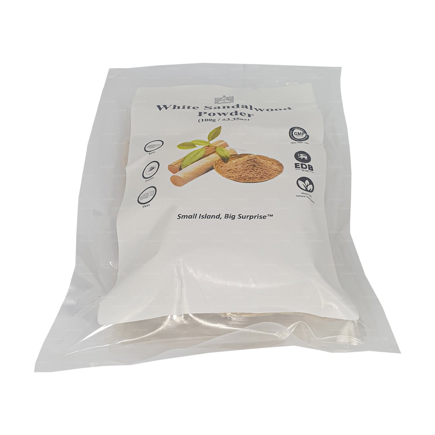 Polvo de sándalo blanco Lakpura (100 g)
