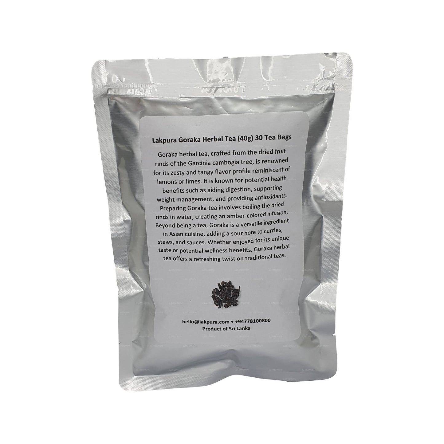 Té de hierbas Lakpura Goraka (40 g) 30 bolsitas de té