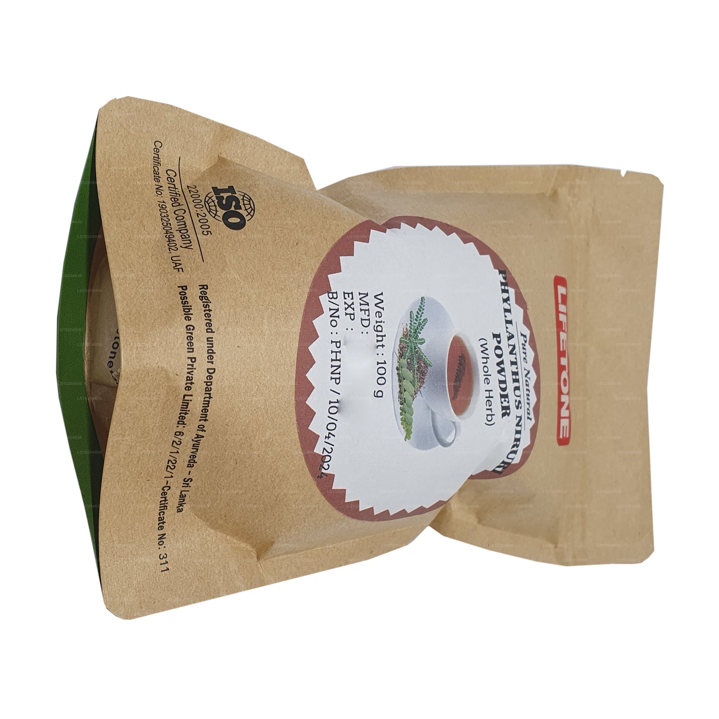 Lifetone Phylanthus Niruri en polvo (100 g)