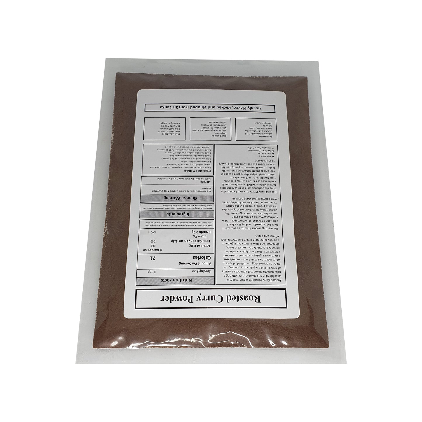 Curry en polvo Lakpura® (Thuna Paha)