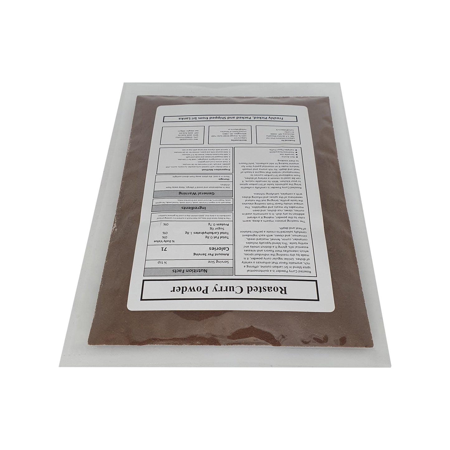 Curry en polvo Lakpura® (Thuna Paha)