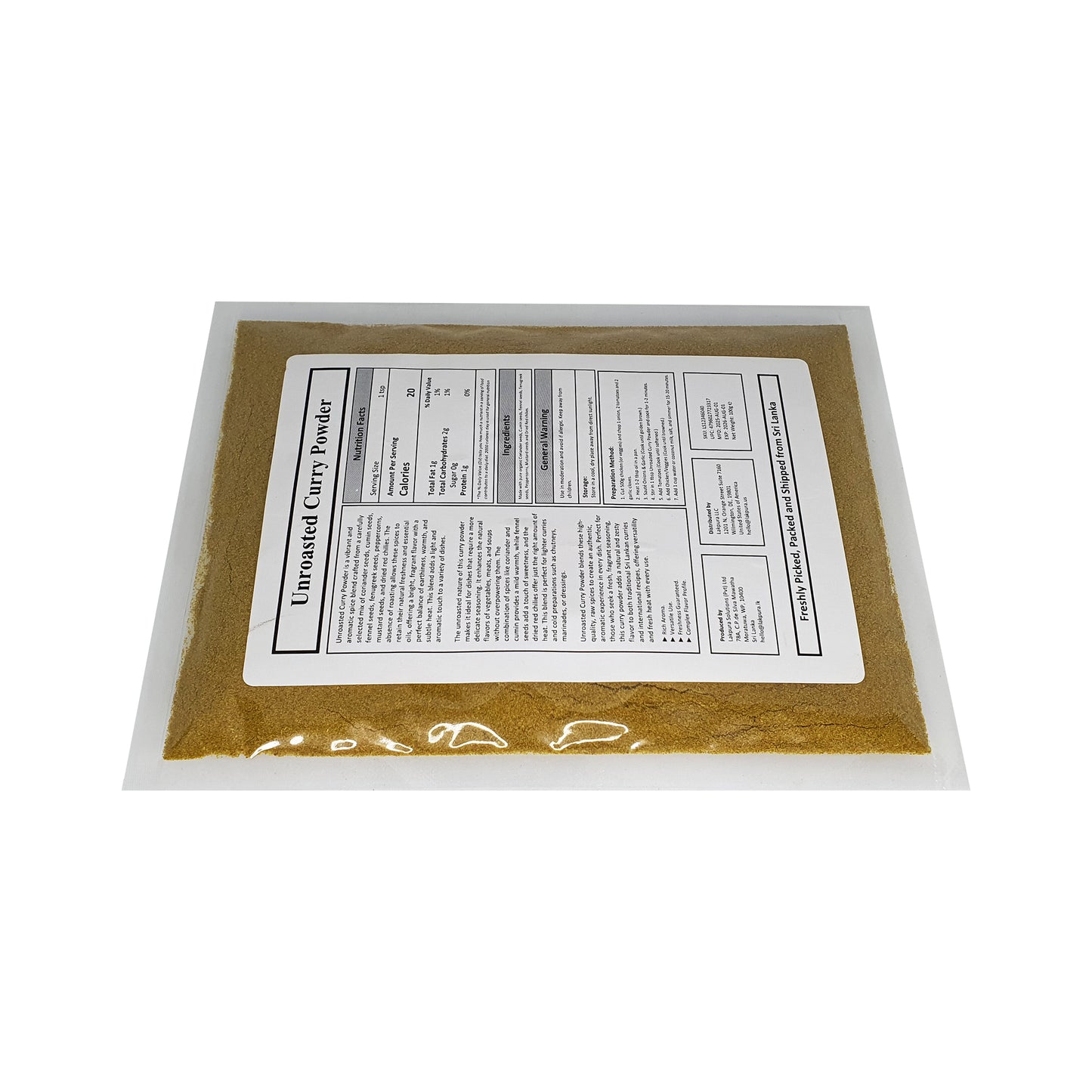 Curry en polvo Lakpura® (Thuna Paha)