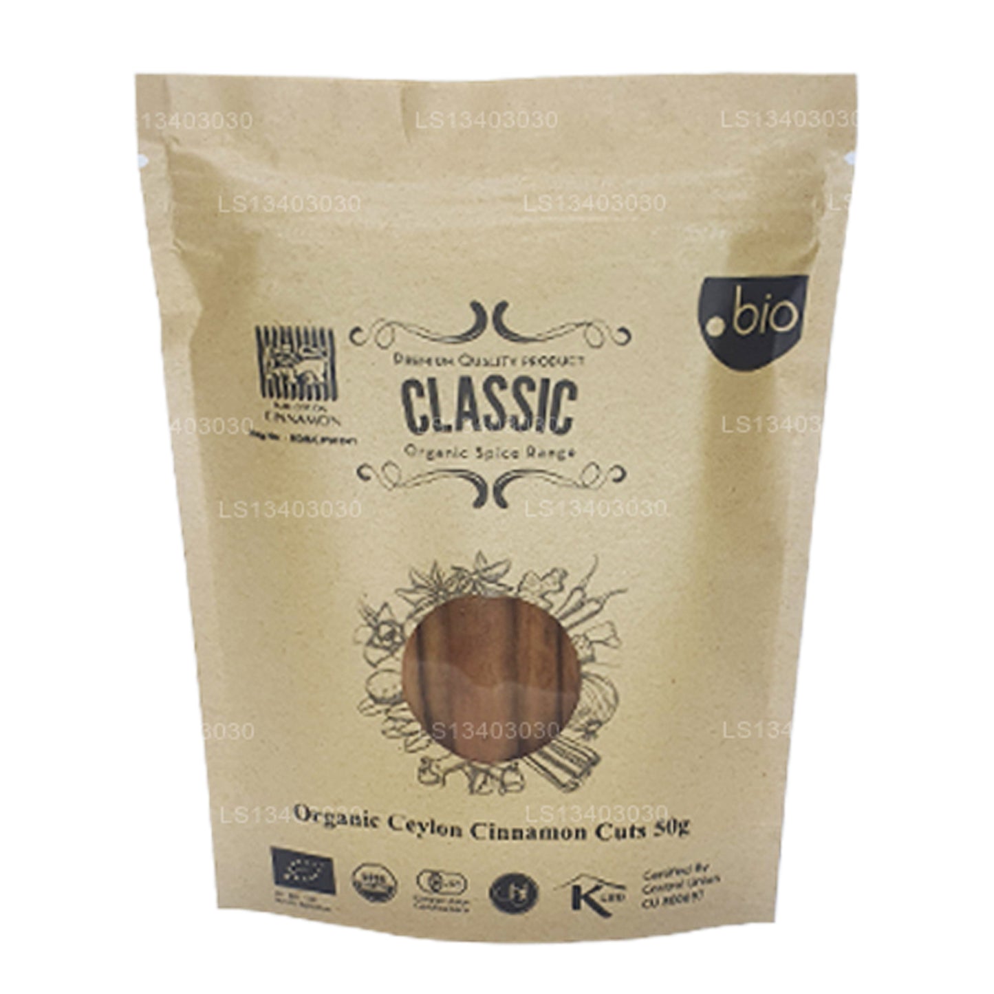 Cortezas de canela verdaderas de Lakpura (250 g)