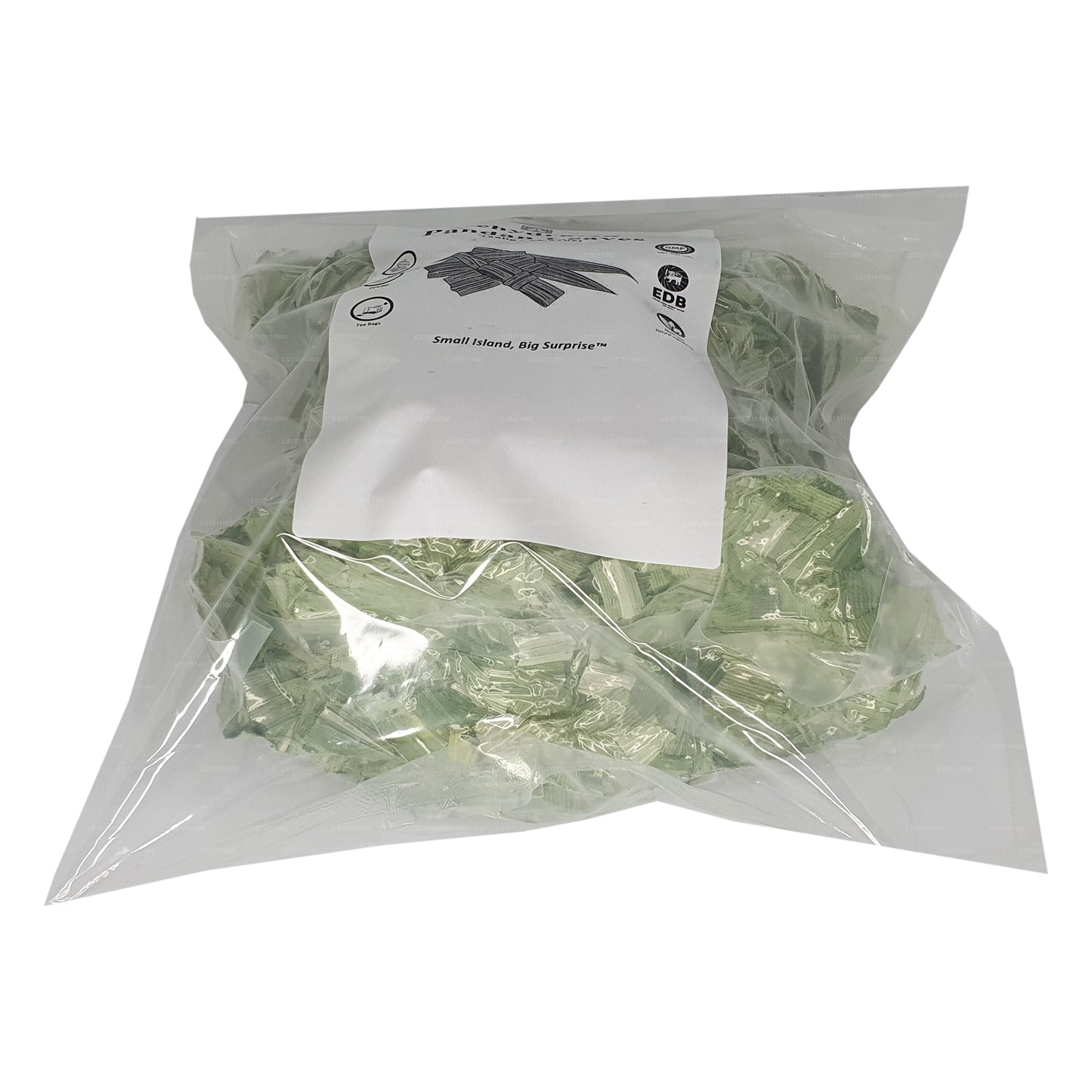 Hojas deshidratadas de Pandan Rampe de Lakpura