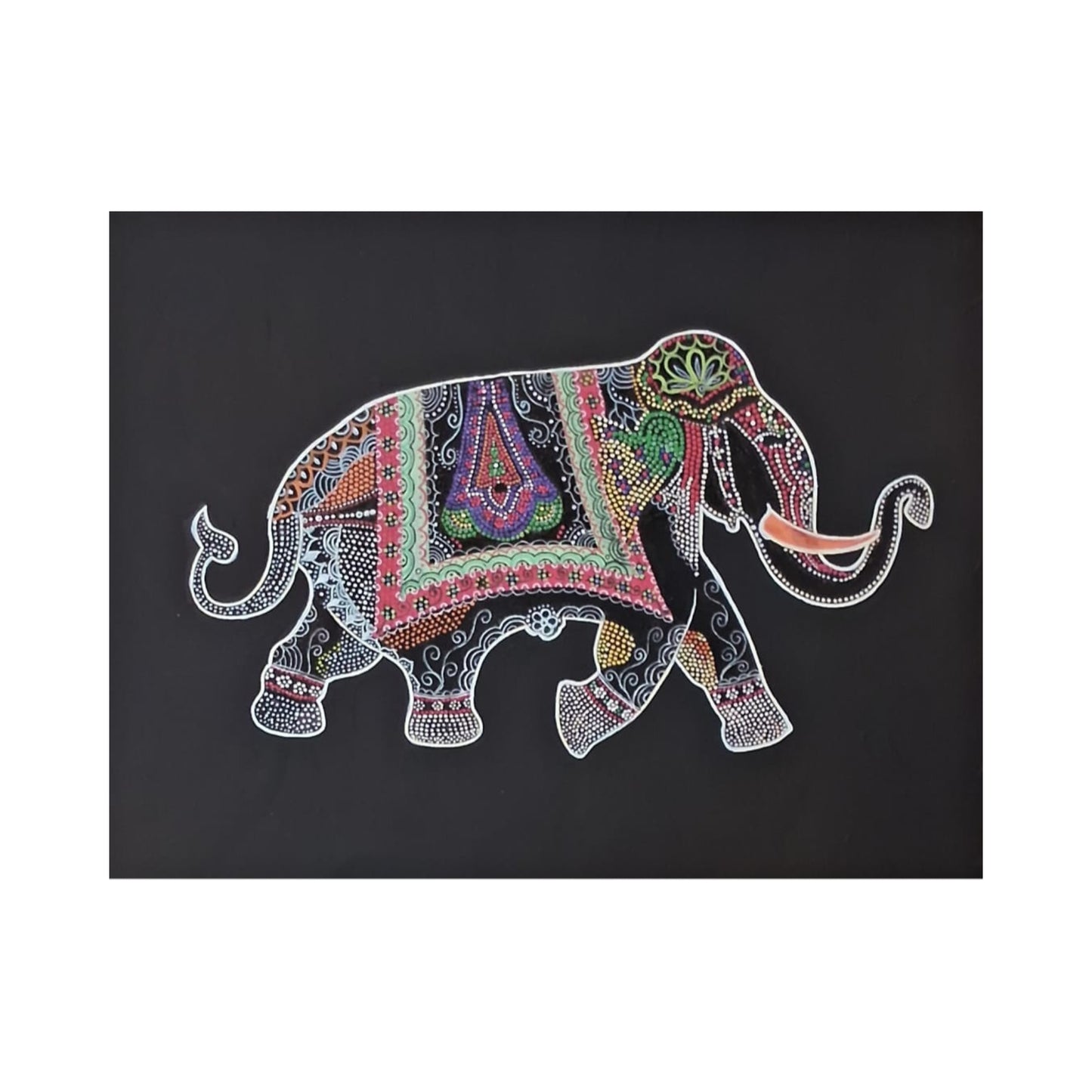 Lakpura® Arte de Pared Elefante Majestuoso