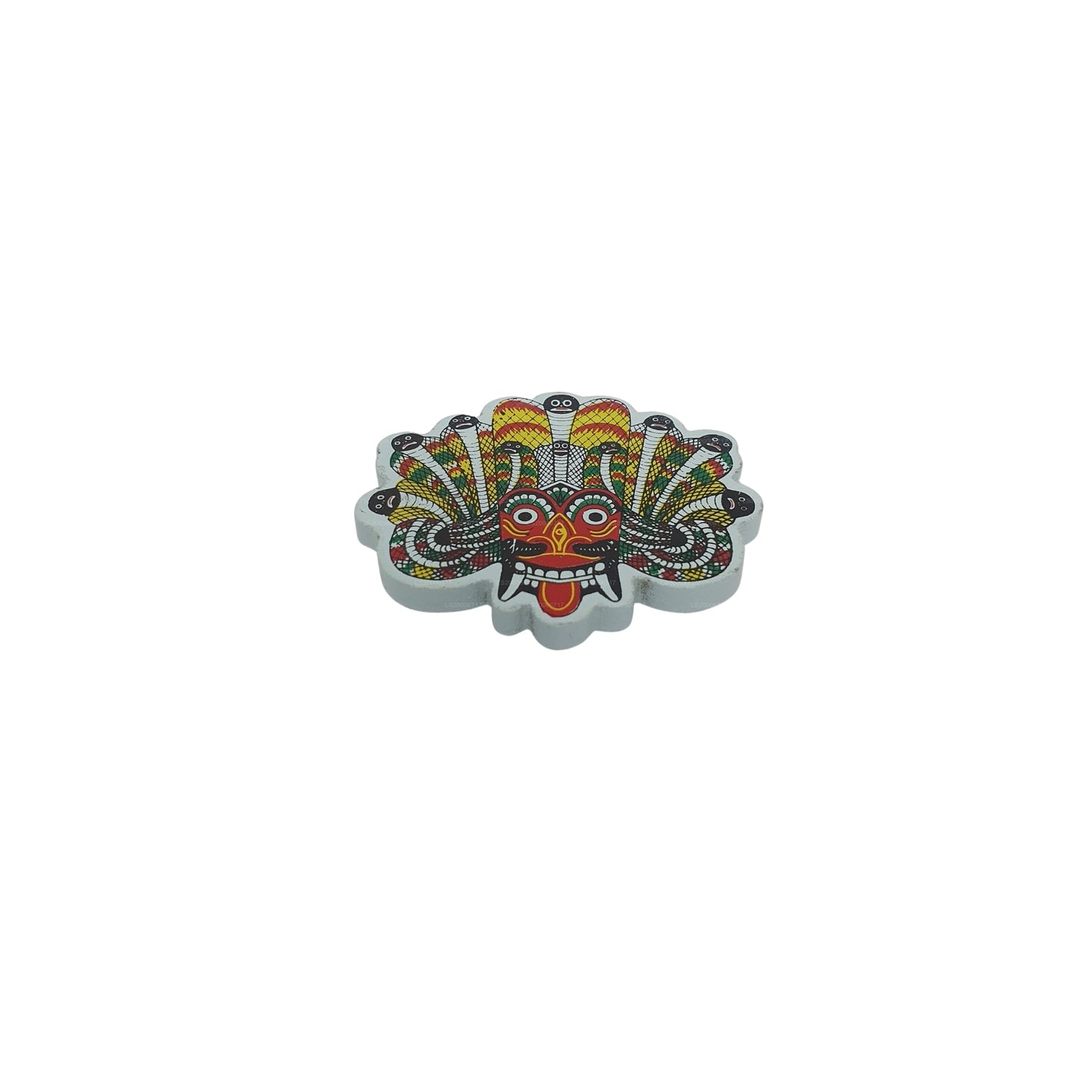 Imán para nevera con máscara Lakpura® Rathnakuta Raksha