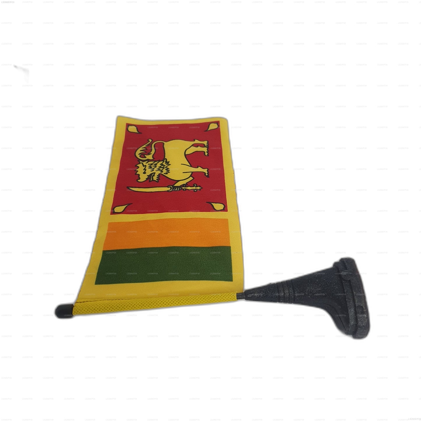 Bandera nacional con pie magnético