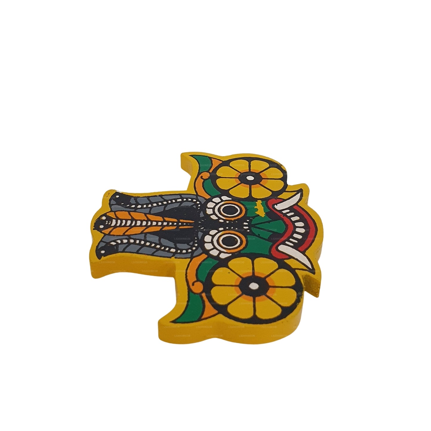 Imán para nevera con máscara Lakpura® Gara Raksha