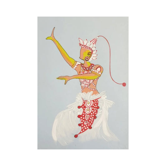 Lakpura® Arte de Pared Bailarina de Kandy