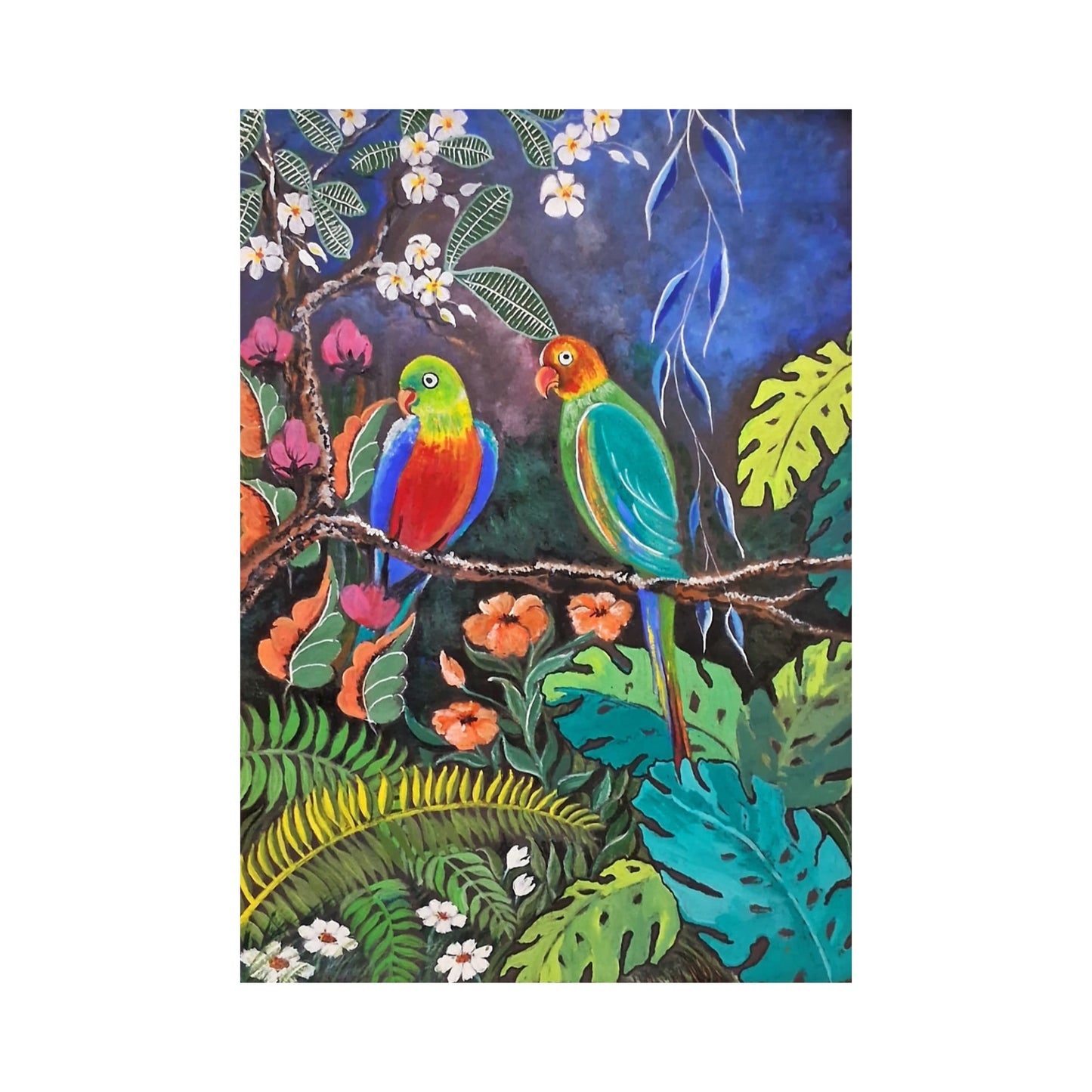 Lakpura® Aves en el Bosque Arte de Pared