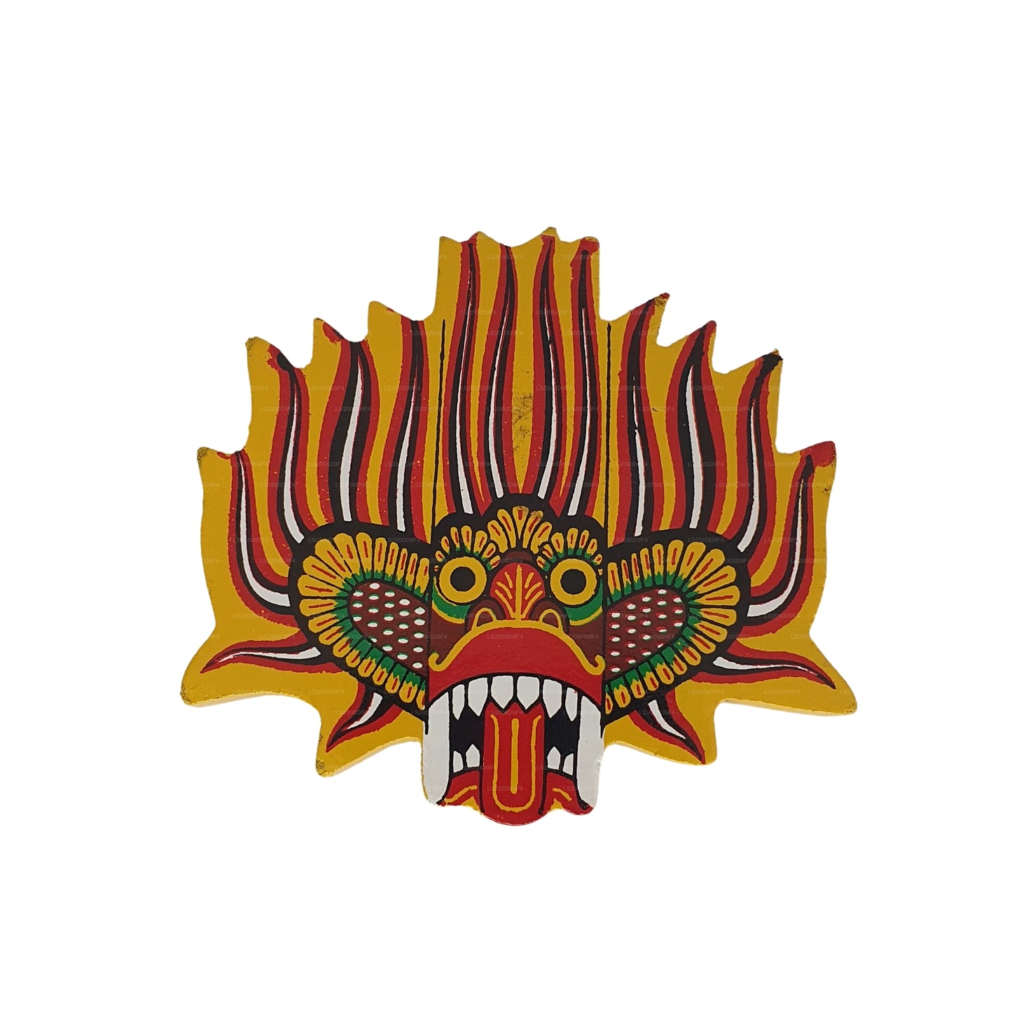 Imán para nevera con máscara Lakpura® Ginidal Raksha