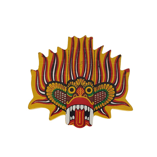 Imán para nevera con máscara Lakpura® Ginidal Raksha