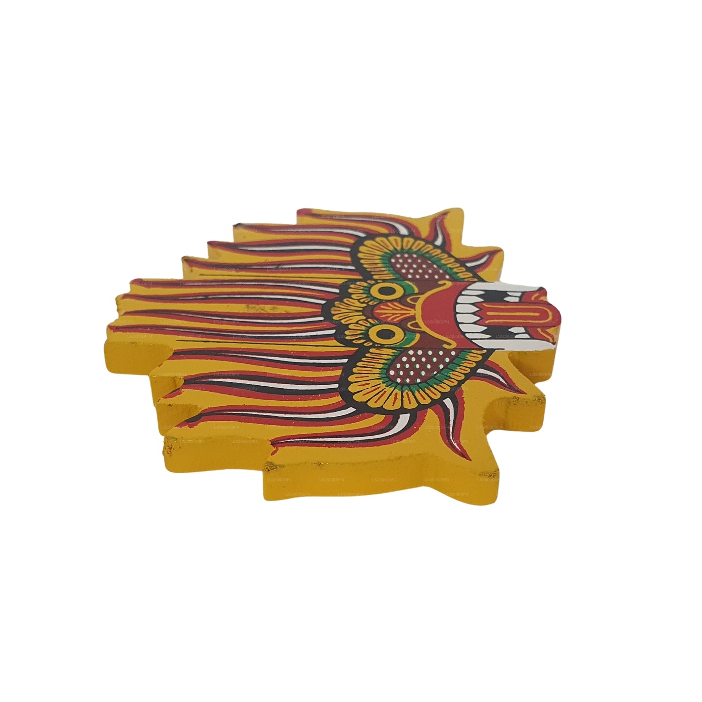 Imán para nevera con máscara Lakpura® Ginidal Raksha