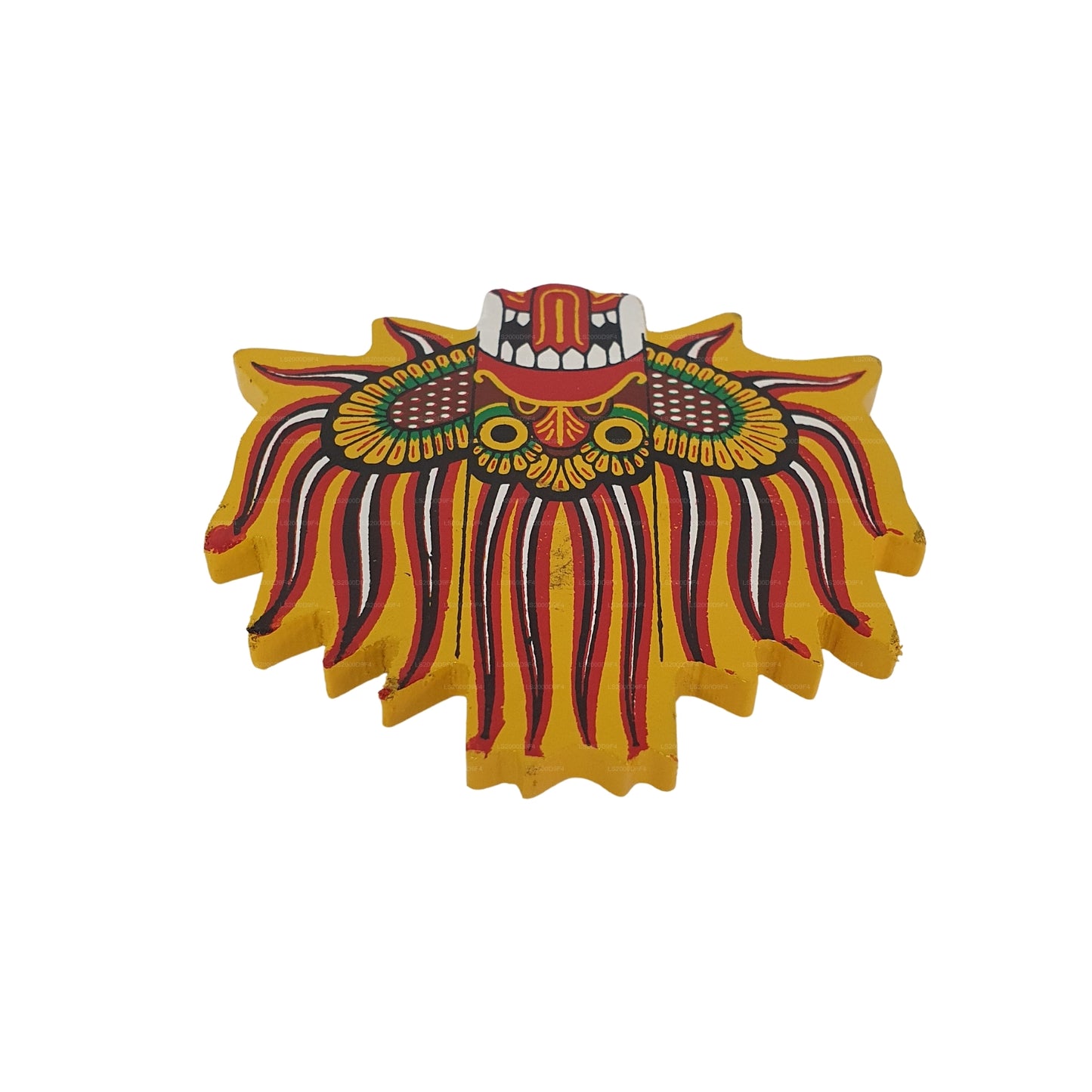 Imán para nevera con máscara Lakpura® Ginidal Raksha
