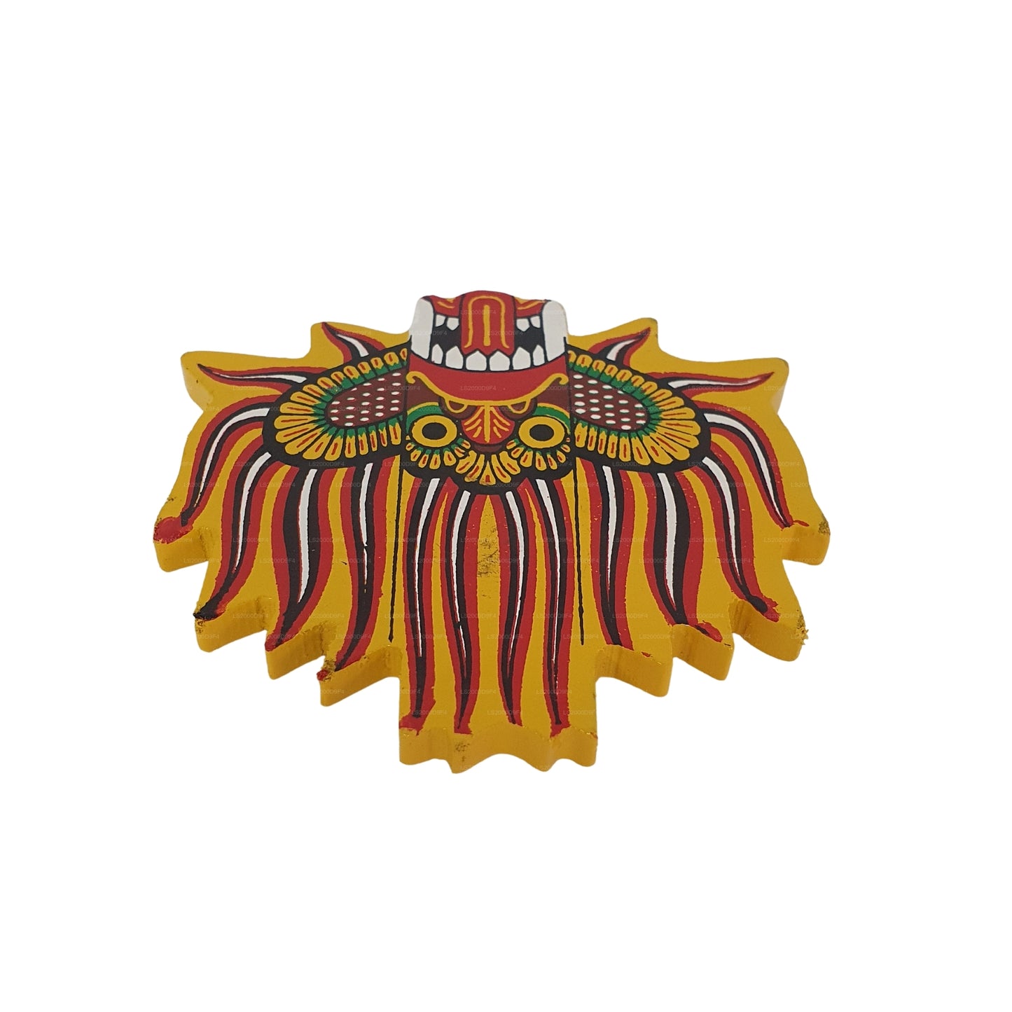 Imán para nevera con máscara Lakpura® Ginidal Raksha