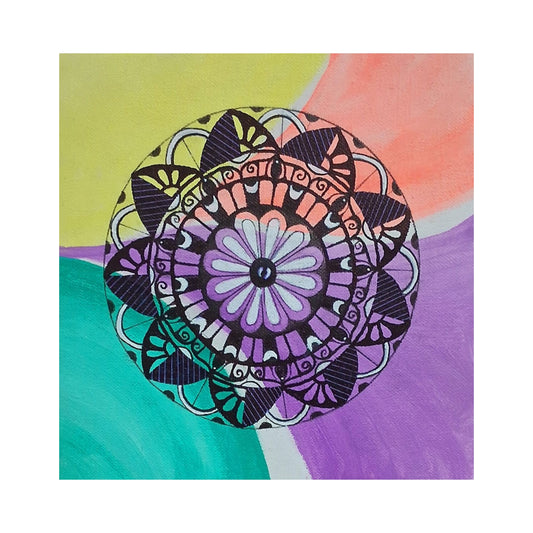 Lakpura® Arte de Pared Mandela (Diseño A)