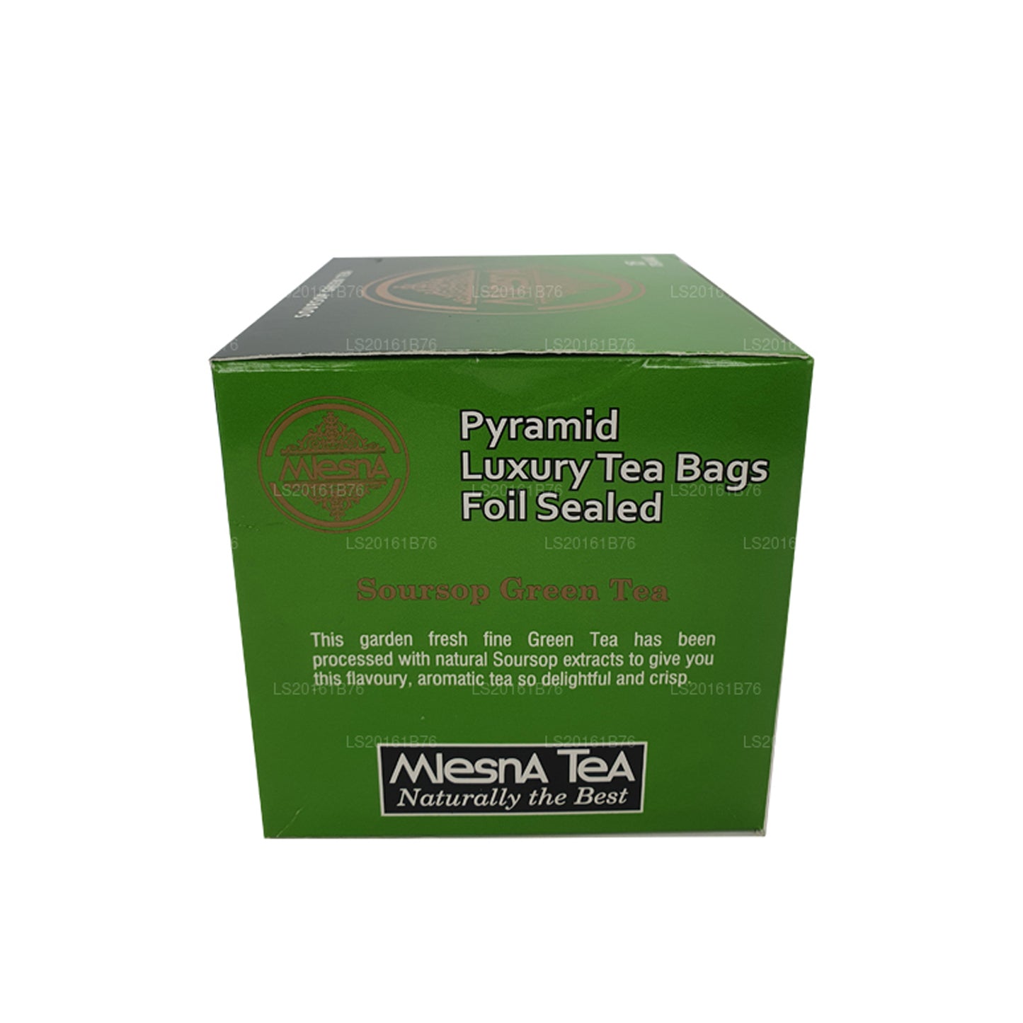 Té verde de guanábana Mlesna (30 g), 15 bolsitas de té