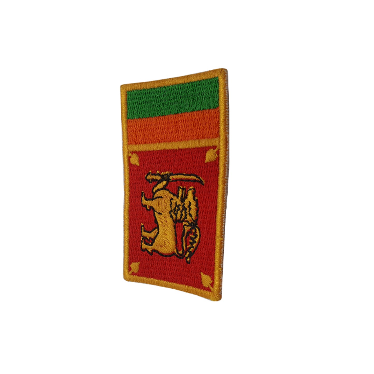 Lakpura Sri Lanka National Flag Fabric Badge