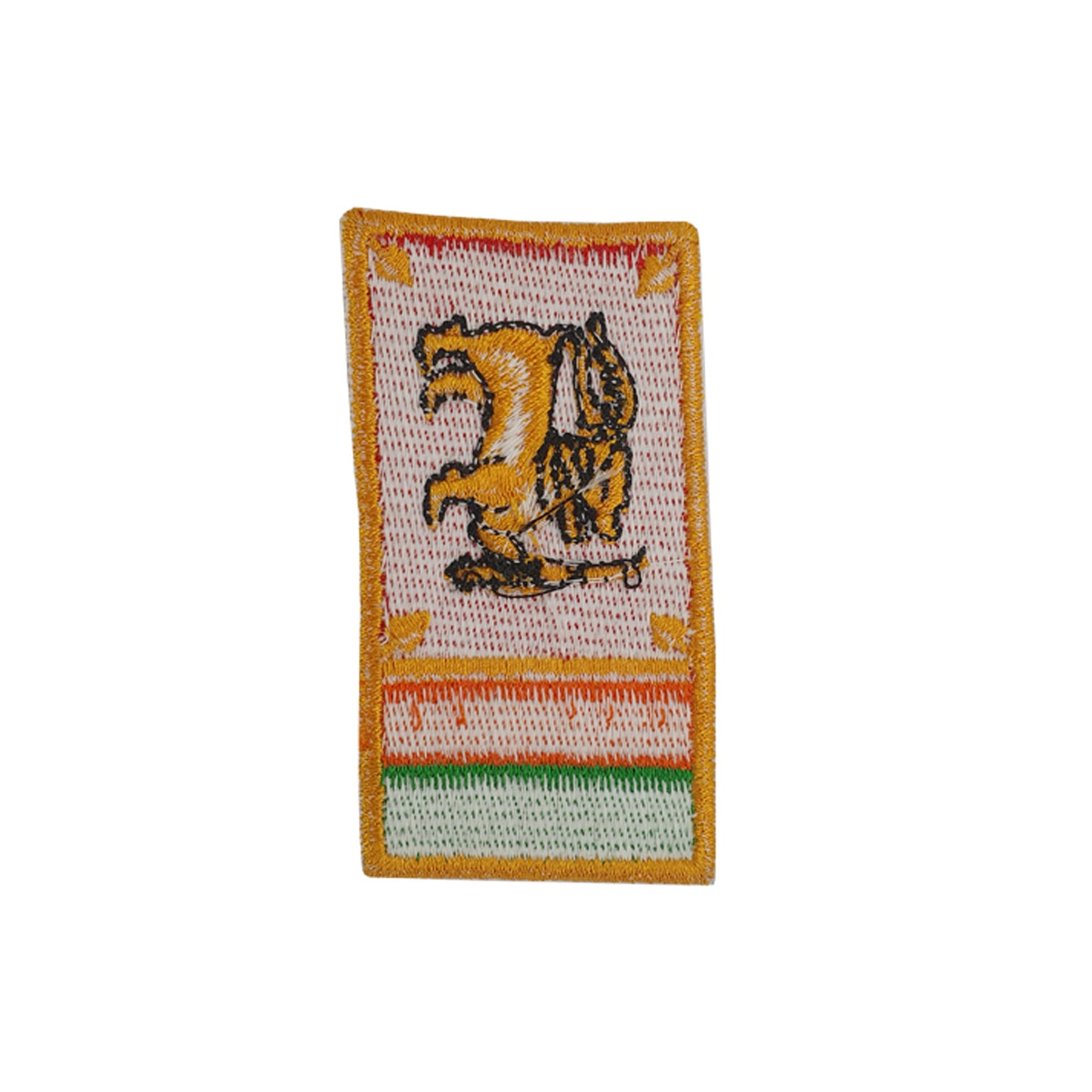 Lakpura Sri Lanka National Flag Fabric Badge