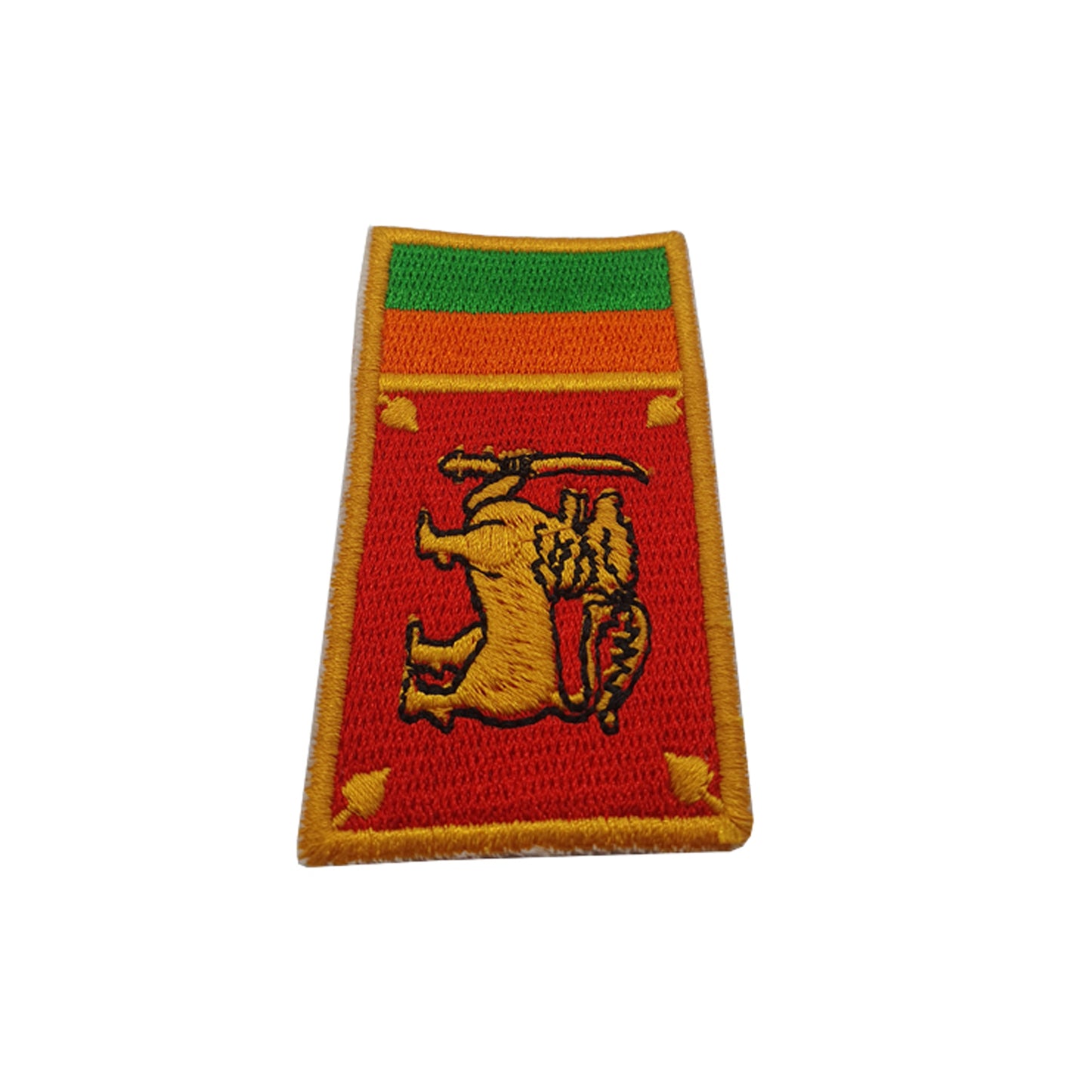 Lakpura Sri Lanka National Flag Fabric Badge