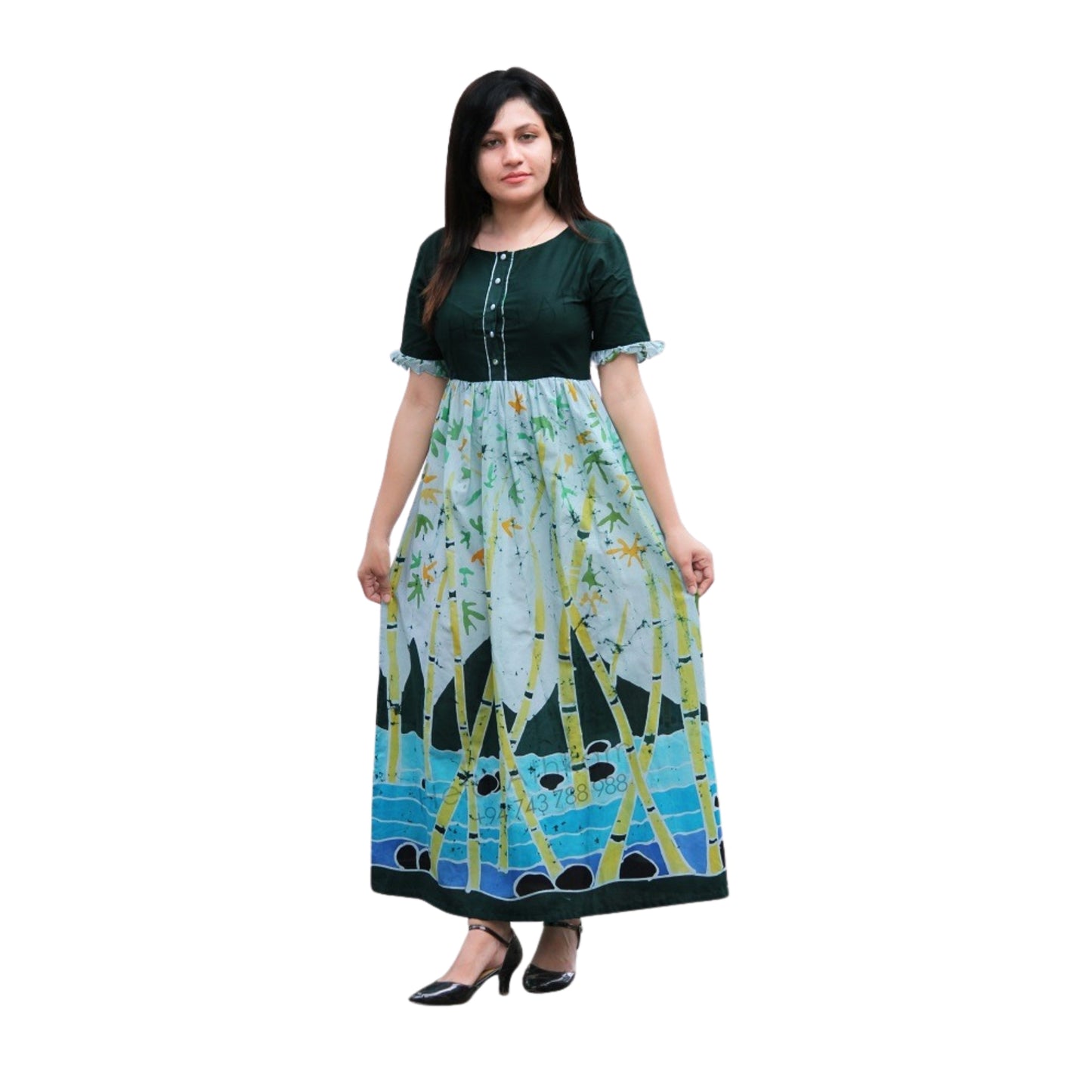 Lakpura® Batik Frock (Design C851)