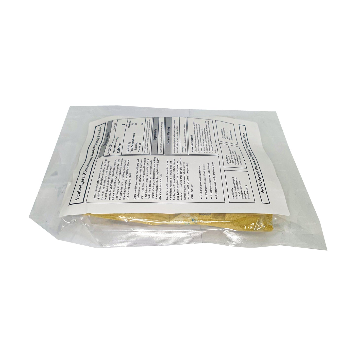 Lakpura Weniwelgeta en polvo