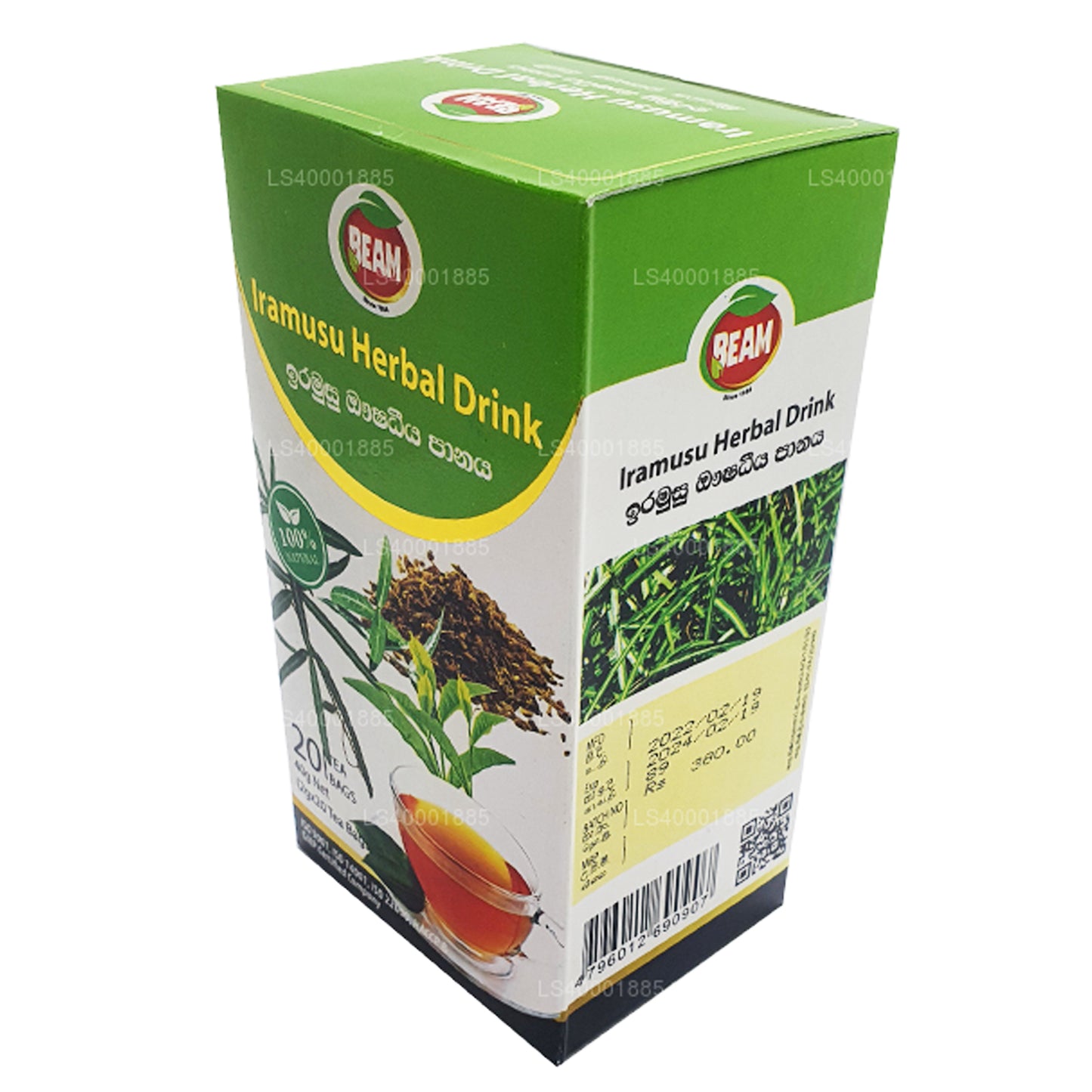 Té Beam Iramusu (40g) 20 Bolsitas de Té