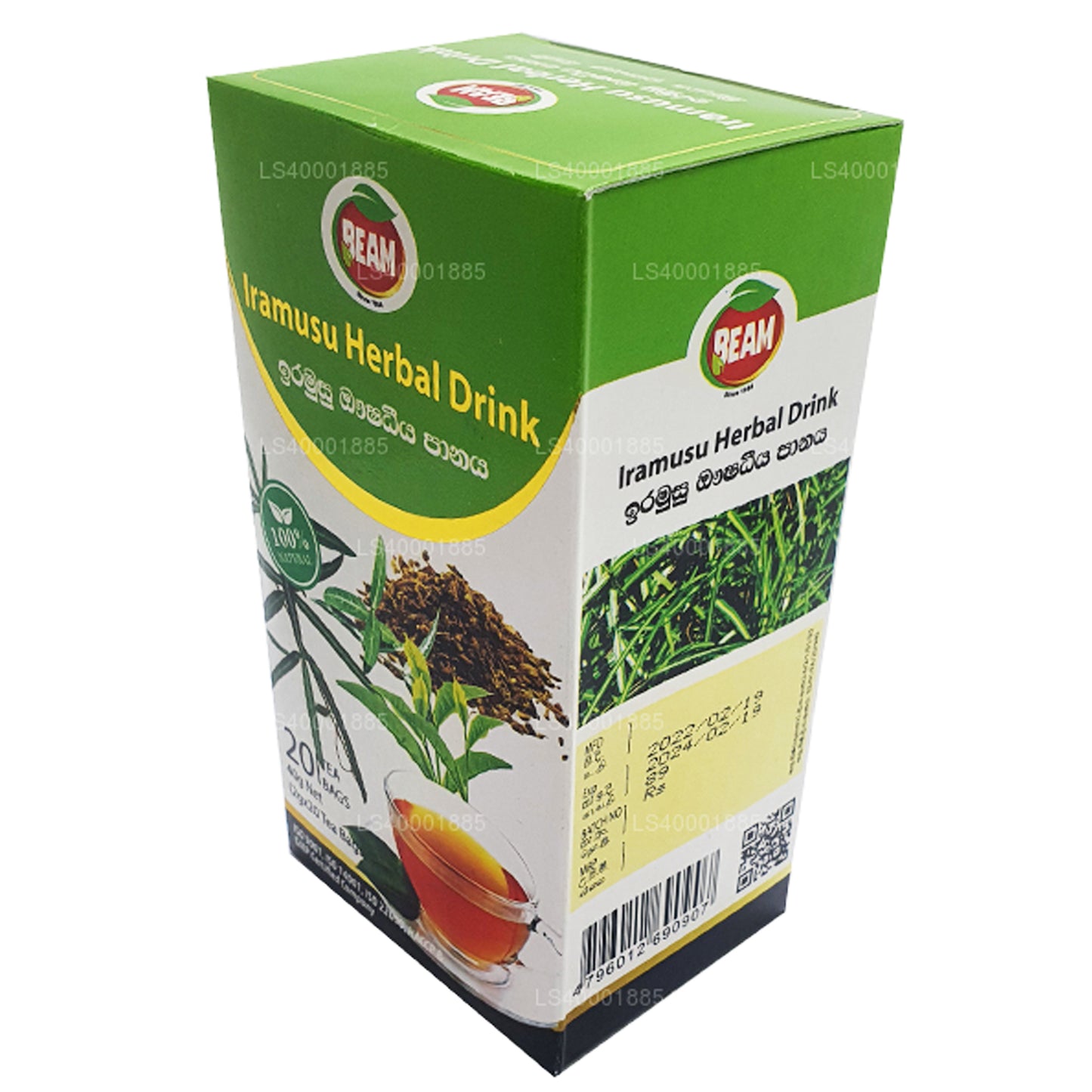 Té Beam Iramusu (40g) 20 Bolsitas de Té