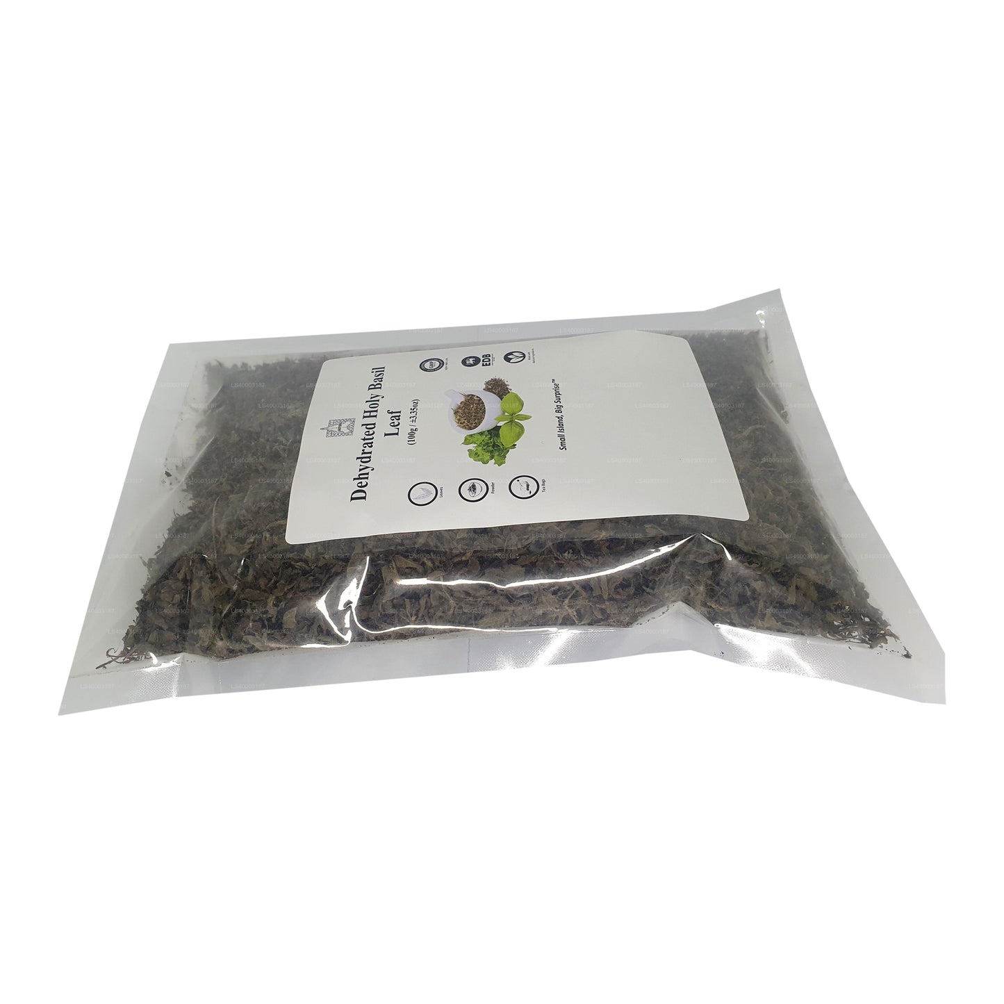 Hojas de tulsi de albahaca sagrada deshidratadas de Lakpura