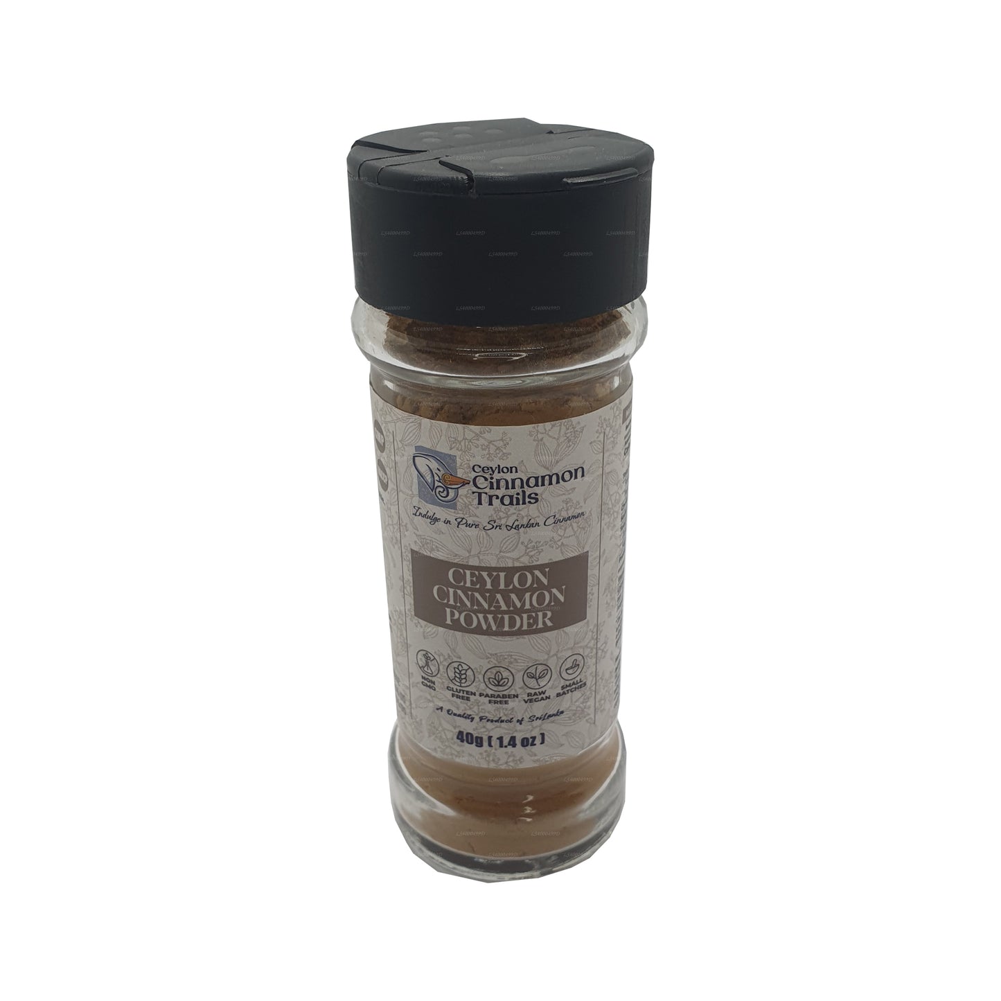 Canela en polvo Ceylon Cinnamon Trails (40 g)