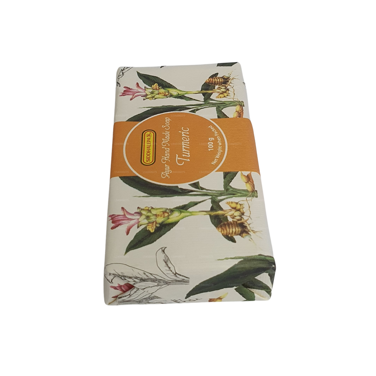 Jabón artesanal Siddhalepa - Cúrcuma (100 g)