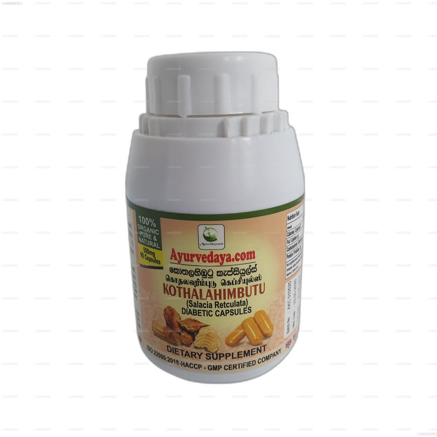 Ayurvedaya Kothalahimbutu (90 Cápsulas)