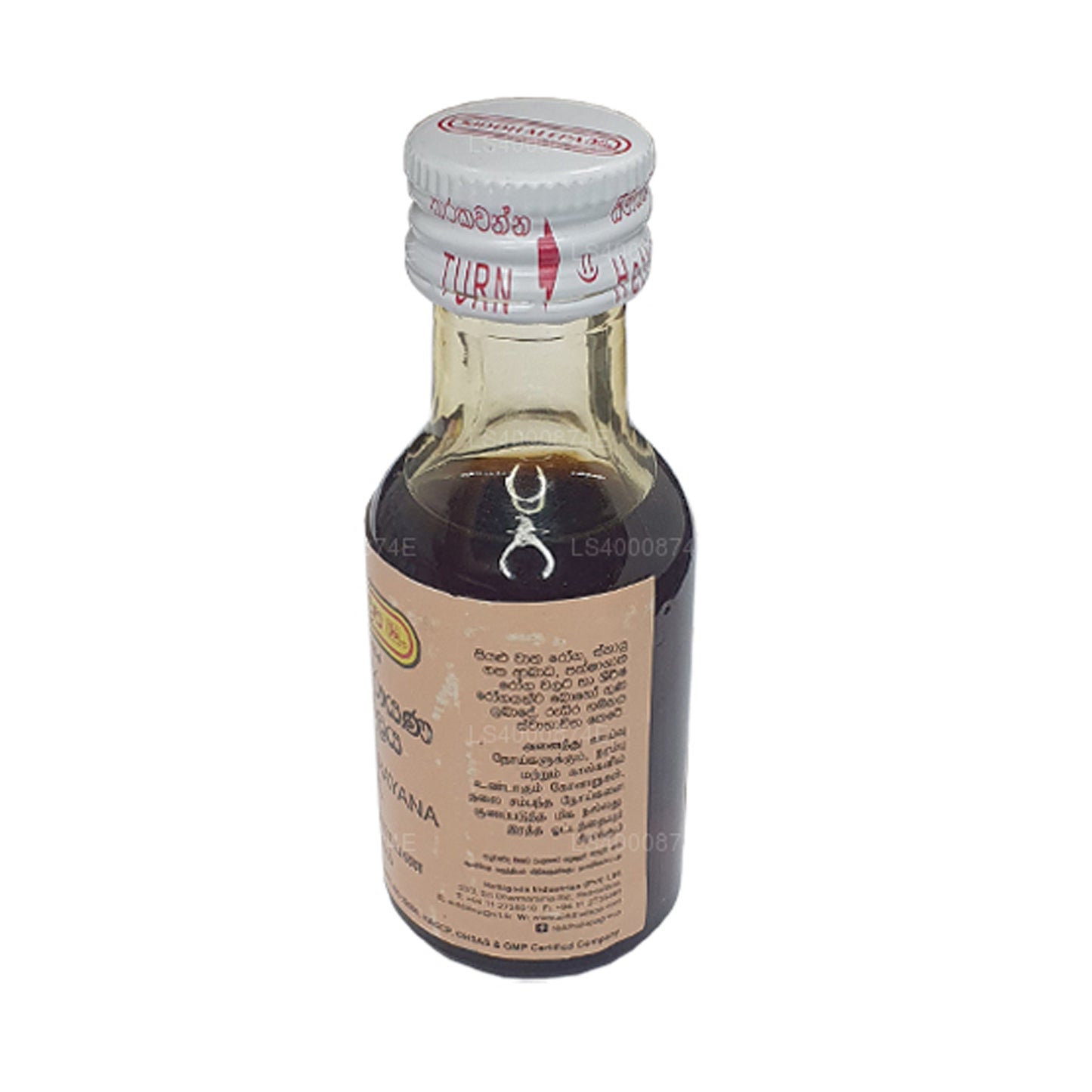 Aceite Siddhalepa Mahanarayana Thailaya (30 ml)