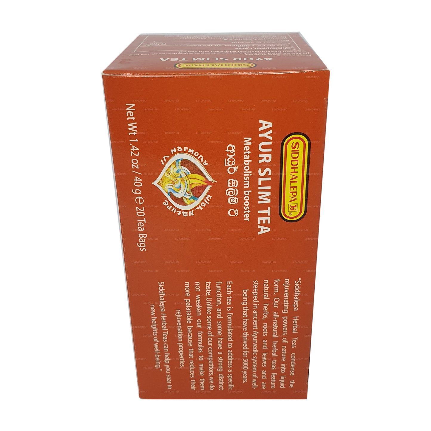 Té Siddhalepa Ayur Slim (40 g)