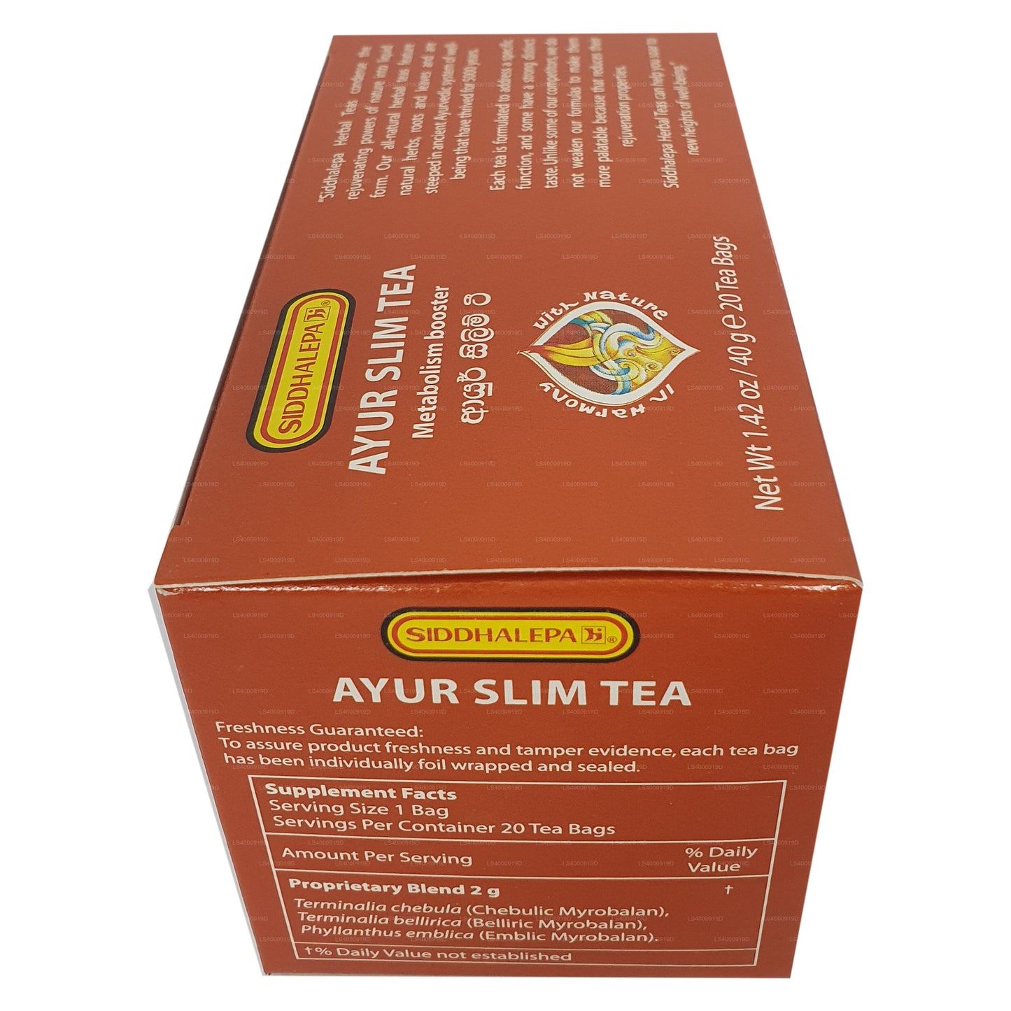 Té Siddhalepa Ayur Slim (40 g)