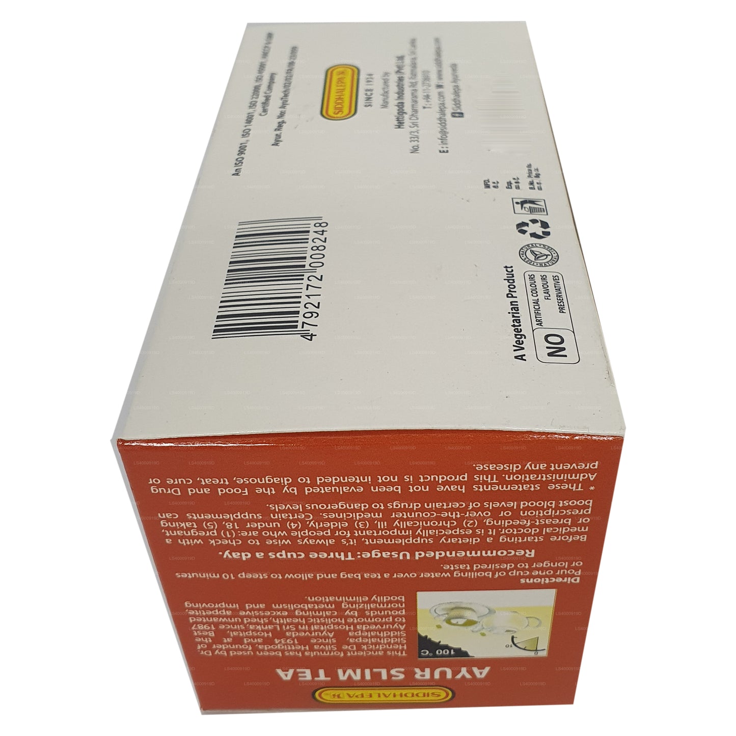 Té Siddhalepa Ayur Slim (40 g)