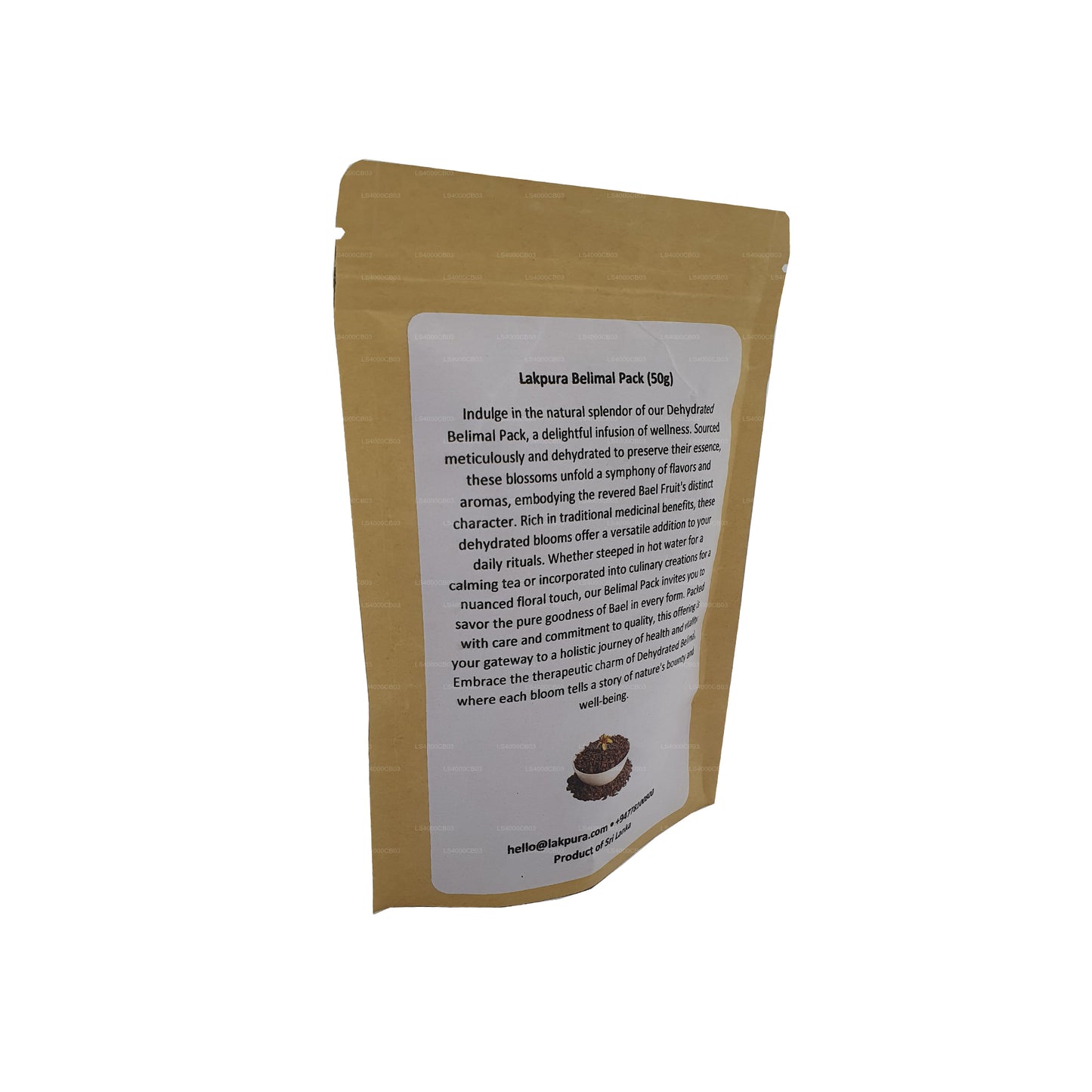 Flores deshidratadas de Belimal (Aegle Marmelos) de Lakpura