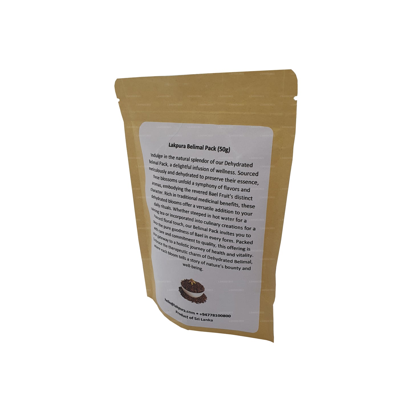 Flores deshidratadas de Belimal (Aegle Marmelos) de Lakpura