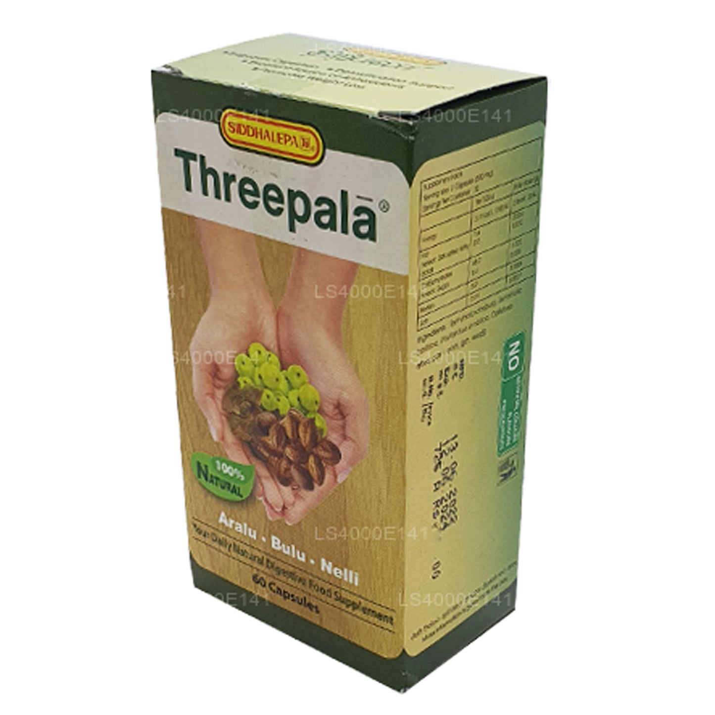 Cápsulas Siddhalepa Threepala