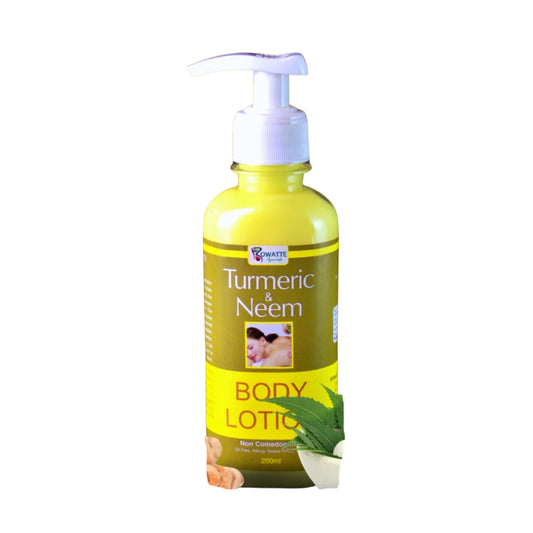Loción Corporal Bowatte de Cúrcuma y Neem (200 ml)