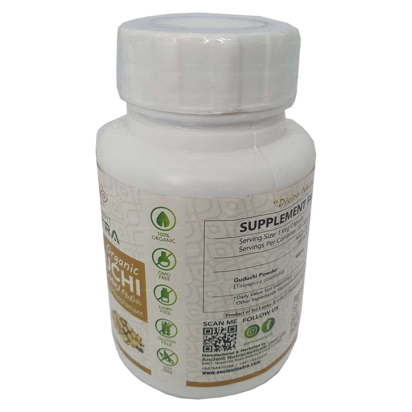 Ancient Nutra Guduchi (60 cápsulas)