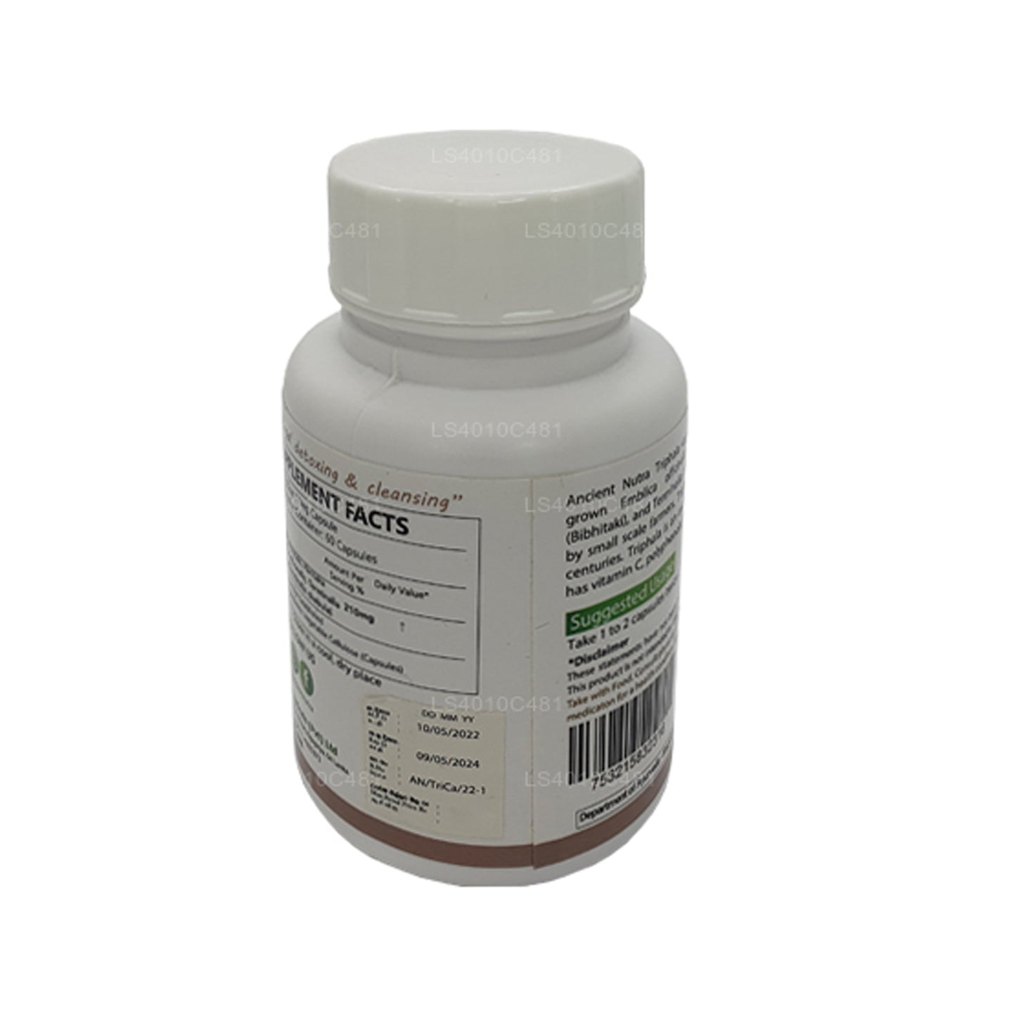 Ancient Nutra Triphala (60 cápsulas)